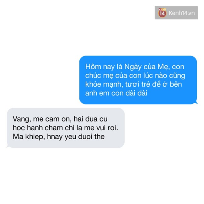 Ngày của mẹ - Nhắn tin Con yêu mẹ mà vẫn bị trolls như thế này đây! - Ảnh 4.
