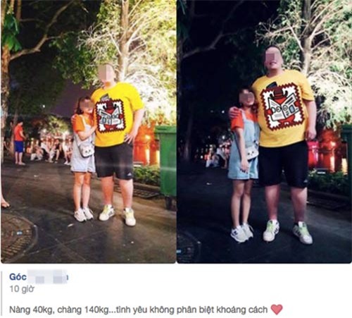 chuyen "tinh yeu khong khoang cach cua nang 40kg, chang 140kg" va su that nga ngua - 2