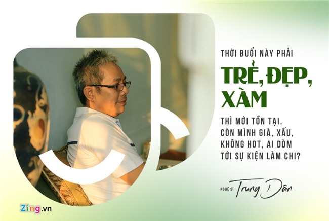 Nghe si Trung Dan - nguoi khien Hoai Linh, Tran Thanh phai ne phuc hinh anh 1