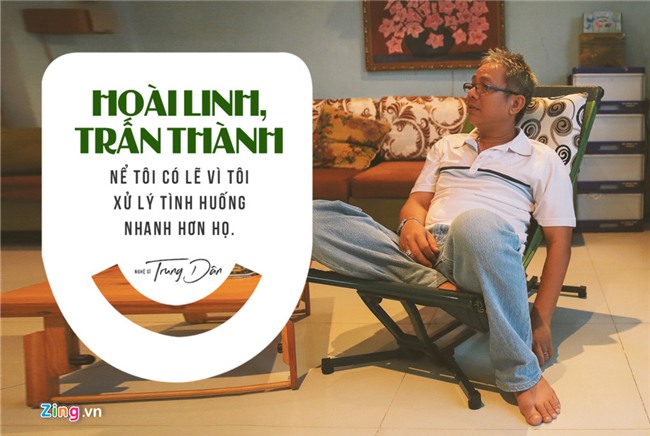 Nghe si Trung Dan - nguoi khien Hoai Linh, Tran Thanh phai ne phuc hinh anh 4