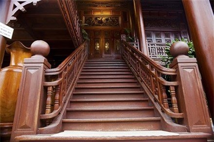 gỗ lim, gỗ quý, nhà gỗ, tòa nhà, lâu đài, biệt thự, đại gia Điện Biên