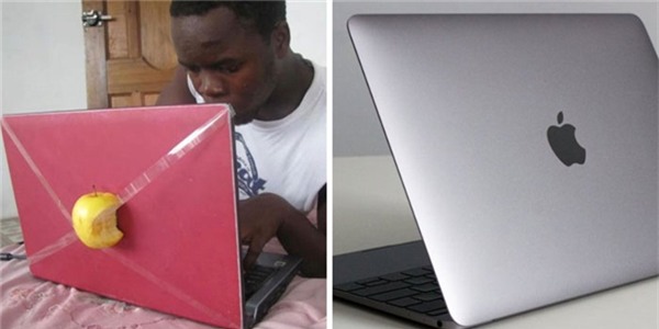Mẹ không mua cho Macbook thì con tự tạo điều kiện vậy.