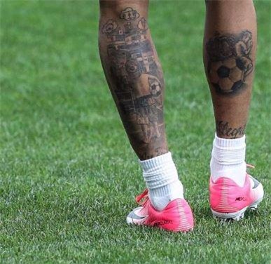 Neymar đã xăm đủ hình thành viên gia đình lên cơ thể - Ảnh 5.