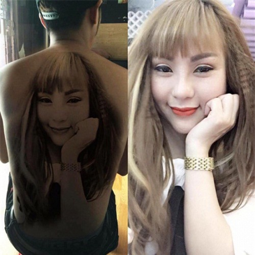 chang trai bo ra 10 trieu dong va 1 thang de xam chan dung vo tren lung - 1