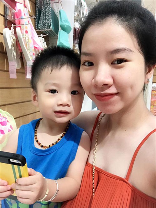 da mat trang hong, min mang sau sinh nho 1 thang o cu nhu “hanh xac" cua me 9x - 1