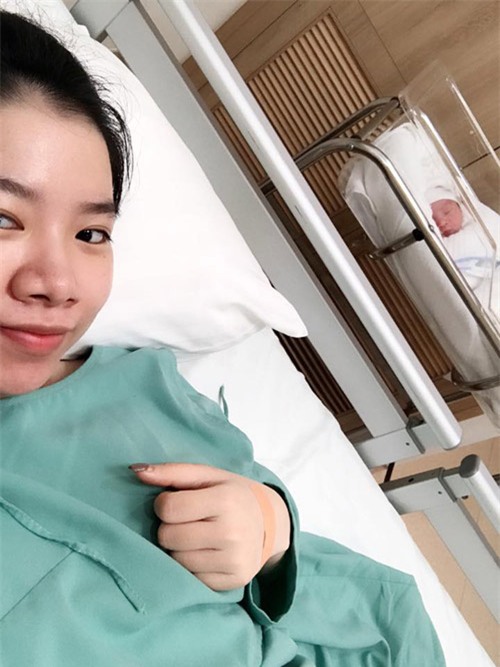 da mat trang hong, min mang sau sinh nho 1 thang o cu nhu “hanh xac" cua me 9x - 3