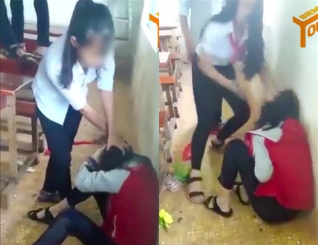 Nữ sinh lớp 9 bị đánh ghen ngay trong lớp học vì dám nhắn chúc anh ngủ ngon với người yêu của bạn - Ảnh 1.