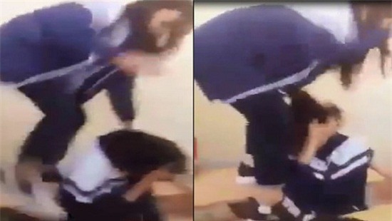 Đình chỉ học, hạ hạnh kiểm nữ sinh lớp 7 đánh bạn trong lớp