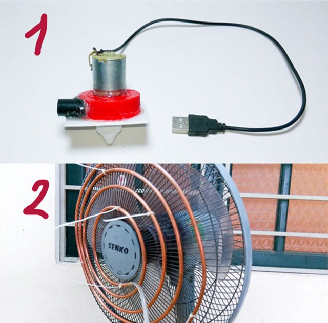 điều hòa tự chế, quạt phun sương, cách chống nóng giá rẻ, điều hòa