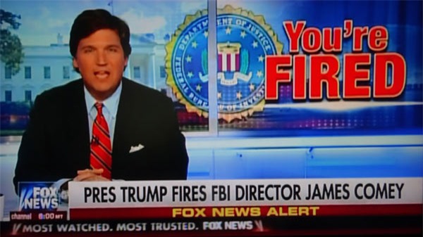 Donald Trump, tổng thống Mỹ, vụ sa thải giám đốc FBI, nội các Mỹ, James Comey, thị trường tài chính thế giới