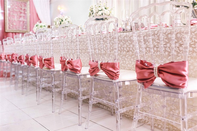 Đám hỏi “màu hường” yêu không để đâu cho hết của cặp đôi bạn học thuở ô mai - Ảnh 13.