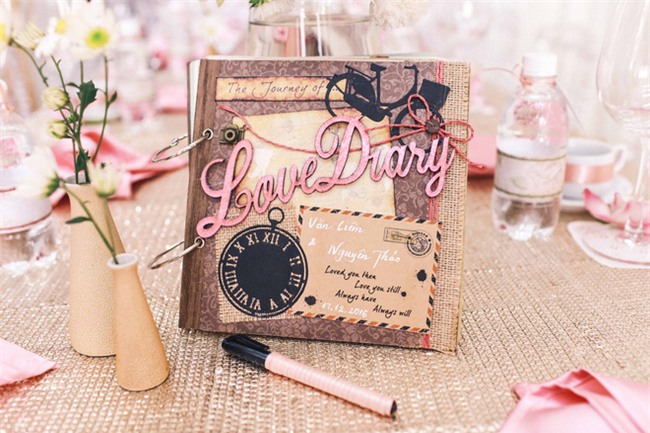 Đám hỏi “màu hường” yêu không để đâu cho hết của cặp đôi bạn học thuở ô mai - Ảnh 17.