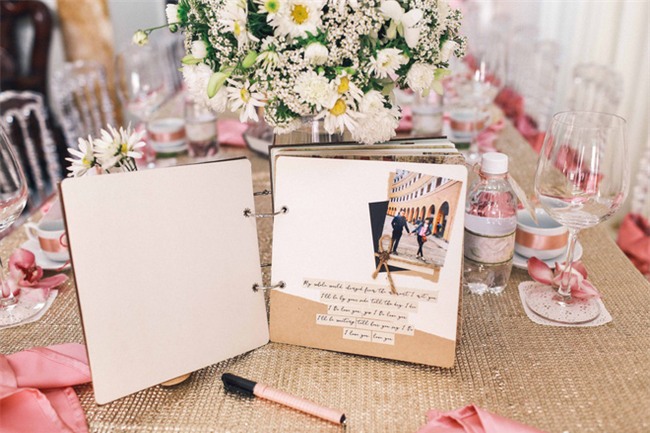 Đám hỏi “màu hường” yêu không để đâu cho hết của cặp đôi bạn học thuở ô mai - Ảnh 18.