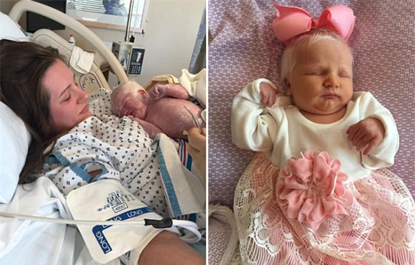 Em bé vừa chào đời đã có mái tóc bạc trắng như tuyết, làm náo loạn mạng xã hội - Ảnh 4.