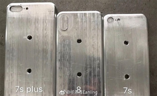 Thiết kế iPhone 7s, 7s Plus và iPhone 8 lộ diện trong cùng một hình ảnh - Ảnh 1.