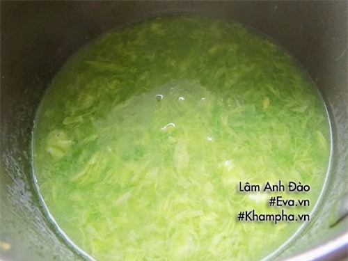 cach lam thach la dua rung xanh sieu hot, ai thay cung me - 7