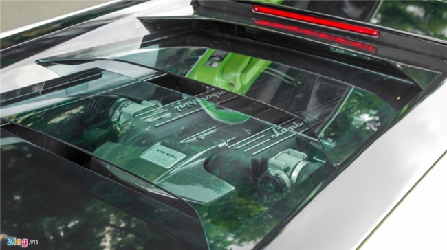 Lamborghini Murcielago LP640 xanh com doc nhat VN doi mau hinh anh 8