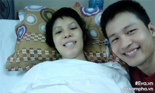 xuc dong cau chuyen cua me 9x bi u nao van quyet giu thai va sinh con - 1