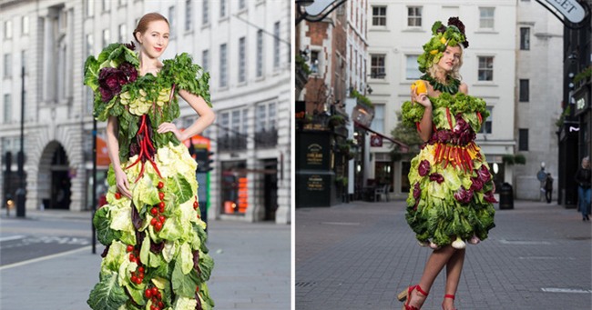 Không chỉ để mặc, những bộ trang phục độc đáo này còn có thể... ăn được - Ảnh 1.