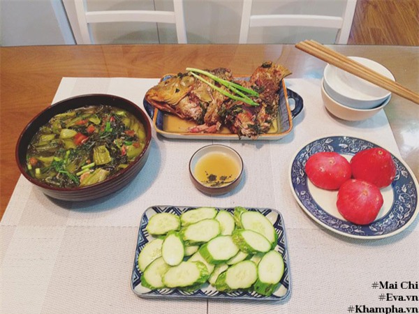 chong de tinh "an gi cung duoc" nhung mam com cua vo tre 8x van khien chi em phat ghen - 12