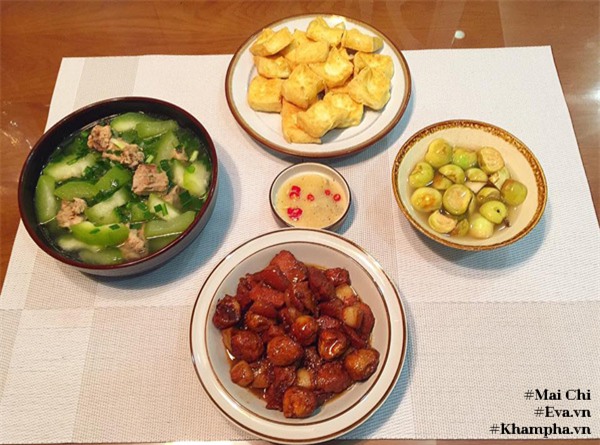 chong de tinh "an gi cung duoc" nhung mam com cua vo tre 8x van khien chi em phat ghen - 13