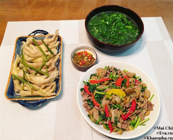 chong de tinh "an gi cung duoc" nhung mam com cua vo tre 8x van khien chi em phat ghen - 9