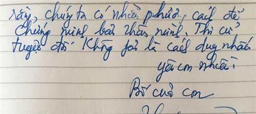 tam thu bo gui con gai bi diem kem mon toan khien nhieu bac cha me phai tinh ngo - 3