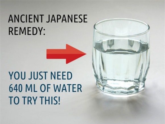 uống nước, uống nước khi đói, uống nước khi đói chữa bệnh, nước