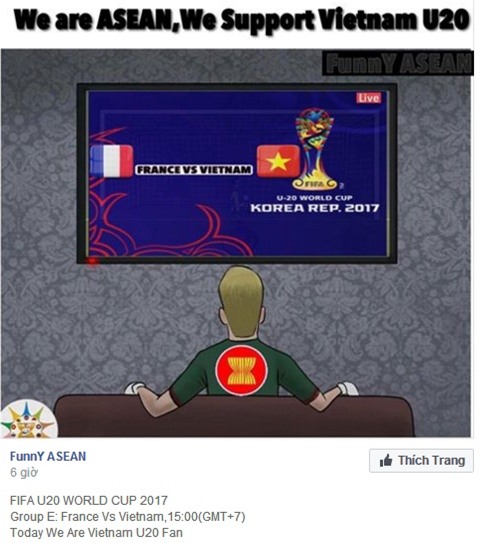 Fan nước ngoài khích lệ tinh thần U20 Việt Nam - Ảnh 3.