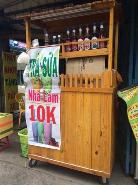 thực phẩm bẩn, trà sữa, tẩm hóa chất