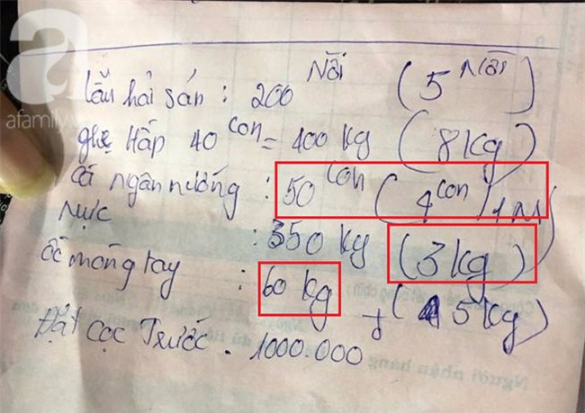 Khách du lịch tố bị nhà hàng tính tiền nhập nhằng gian lận gần 3 triệu đồng - Ảnh 1.