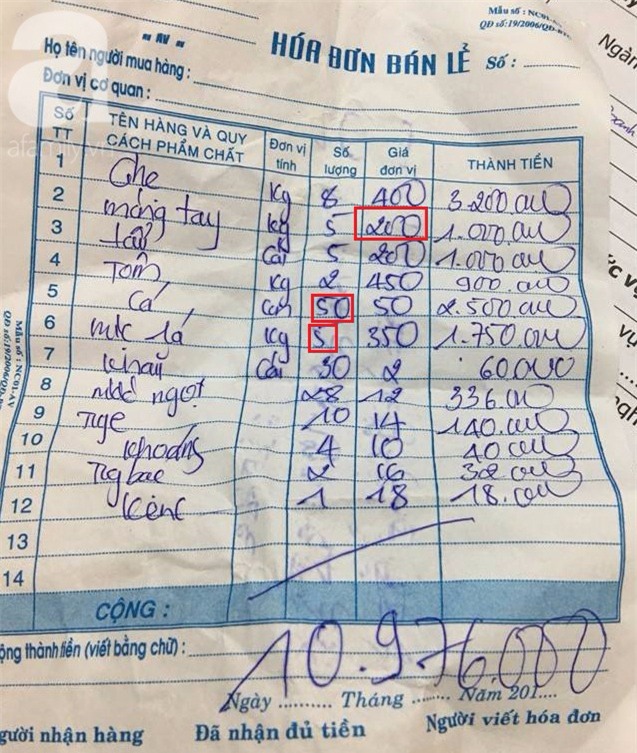 Khách du lịch tố bị nhà hàng tính tiền nhập nhằng gian lận gần 3 triệu đồng - Ảnh 2.