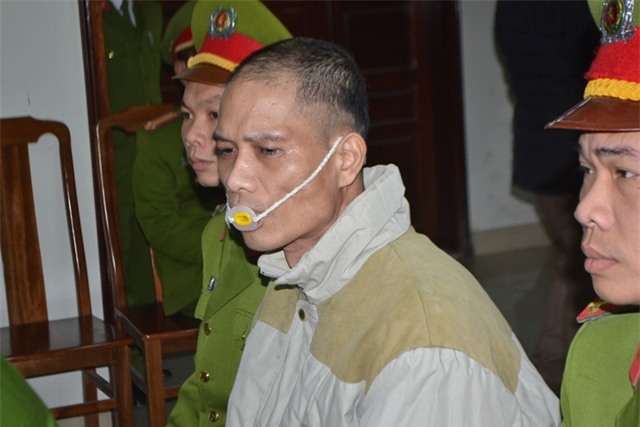 Doãn Trung Dũng tại phiên toà xét xử. Ảnh: Đ.Tuỳ