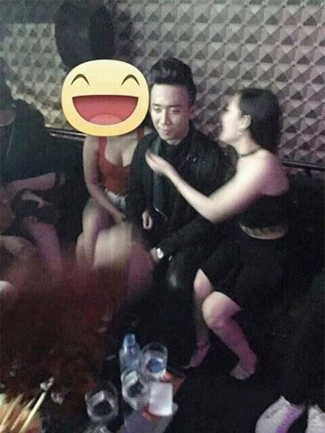 tran thanh bi vo "kem chat" tu nha den quan karaoke va day la thai do hinh anh 1