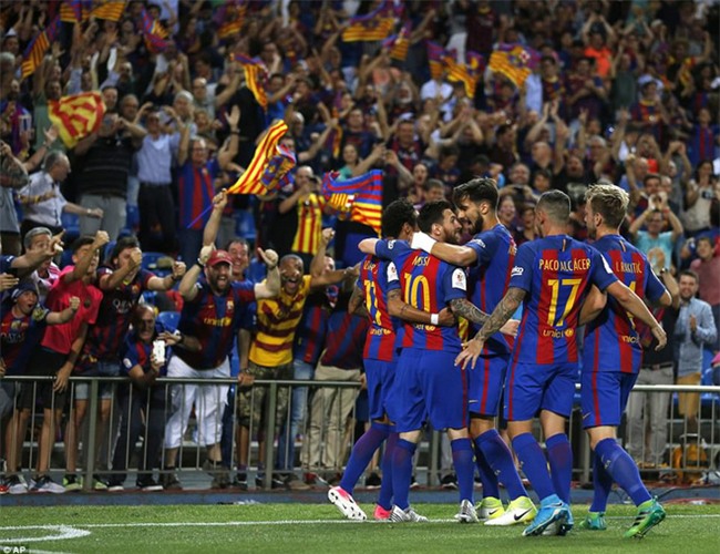 Messi nổ súng, Barca lần thứ 3 liên tiếp giành Cúp Nhà vua - Ảnh 7.