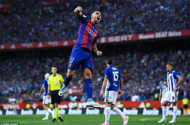 Messi nổ súng, Barca lần thứ 3 liên tiếp giành Cúp Nhà vua - Ảnh 11.
