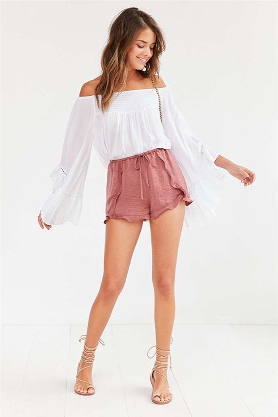 Đâu cần diện váy, cứ mặc quần short cách điệu là bạn đã nữ tính hết nấc - Ảnh 11.