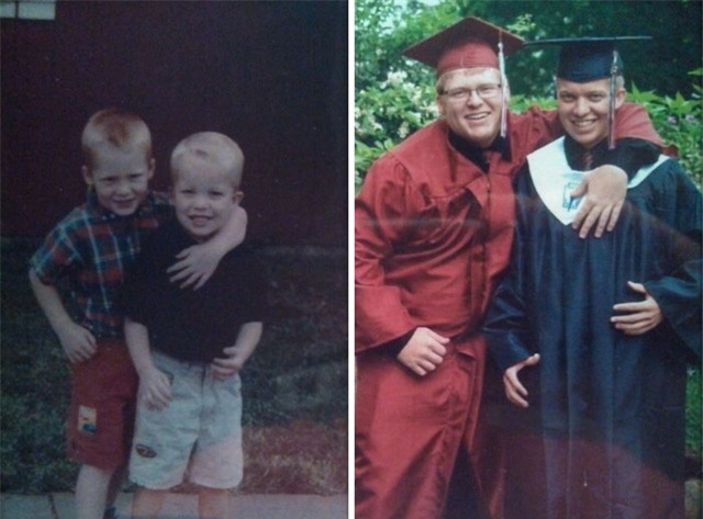 Hai cậu bạn thân thiết từ khi bắt đầu đi học, tới lúc cùng nhau tốt nghiệp.