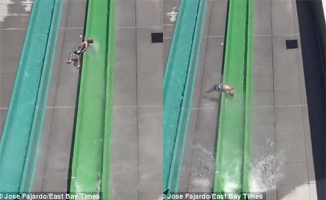 Đi chơi công viên nước, bé trai 10 tuổi bị văng khỏi đường trượt ngay trong ngày khai trương - Ảnh 2.