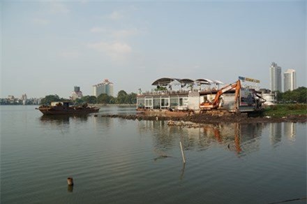 Hồ Tây, nhà hàng, bỏ hoang, dự án bỏ hoang