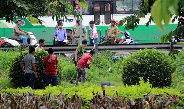 Hiện trường vụ việc.