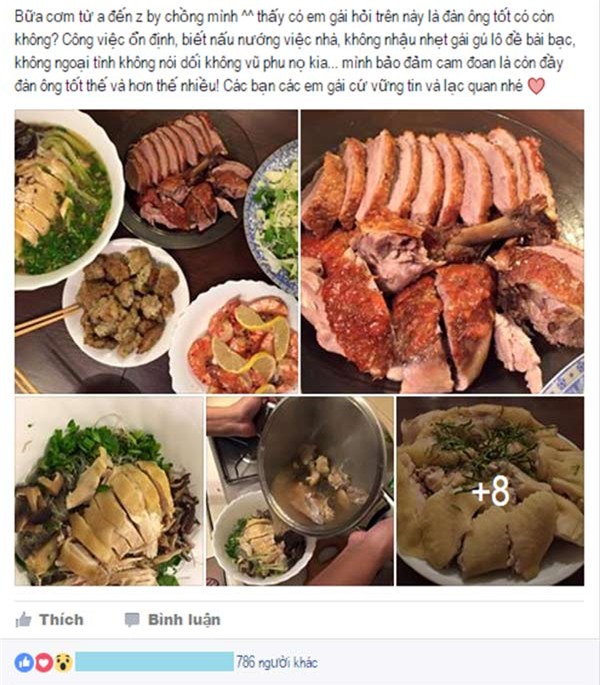 den nha ban trai, co gai chi viec ngoi choi, duoc nguoi yeu tiep dai mam com nhu "ba hoang" - 5