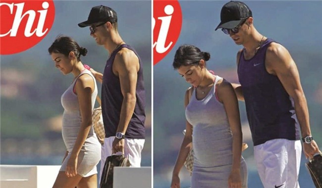 Ronaldo dua ban gai di sam do truoc chung ket hinh anh 6