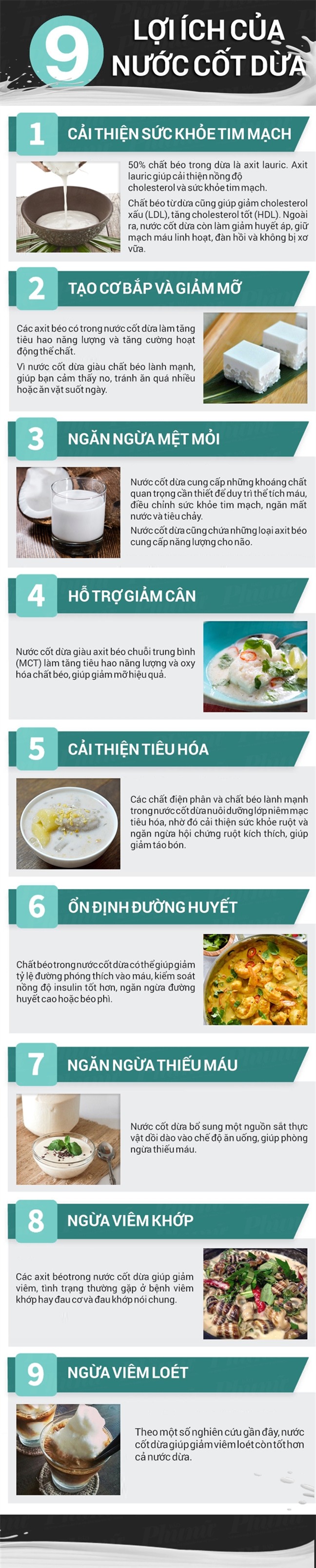 9 loi ich cua nuoc cot dua