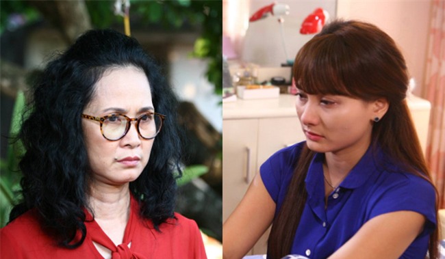 me chong - nang dau "cang thang leo thang" chi vi lo cung xem phim "song chung voi me chong" - 2