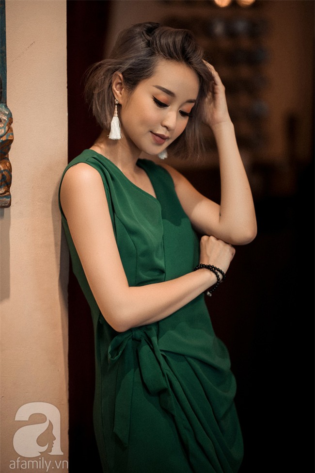 Mi Vân gợi ý cách diện đồ hợp mốt với kiểu tóc ngắn nhuộm màu khói - Ảnh 9.