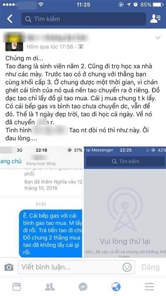 Chết cười với màn 500 anh em dân mạng đòi hộ bếp ga cho anh chàng bị bạn cùng phòng cuỗm mất - Ảnh 1.