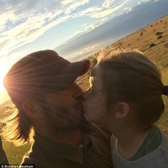 ngôi sao David Beckham,David Beckham và các con,Harper Seven Beckham,Harper Seven,con gái David Beckham