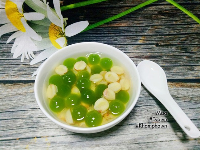 che hat sen rau cau thom ngon giai nhiet mua nang - 11