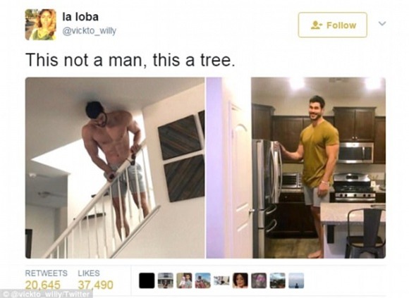 hot boy, hot boy 6 múi, trai đẹp, trai tây, anh chàng khổng lồ